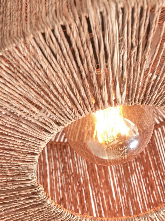 GOOD&MOJO I Deckenleuchte I IGUAZU I Farbe: Natur I Schirm: Ø30 x 16