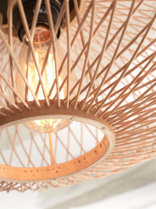 GOOD&MOJO I Deckenleuchte I CANGO I Farbe: Natur I Schirm: Ø40 x20