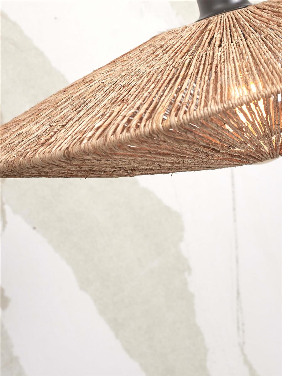 GOOD&MOJO I Deckenleuchte I IGUAZU I Farbe: Natur I Schirm: Ø55 x 14