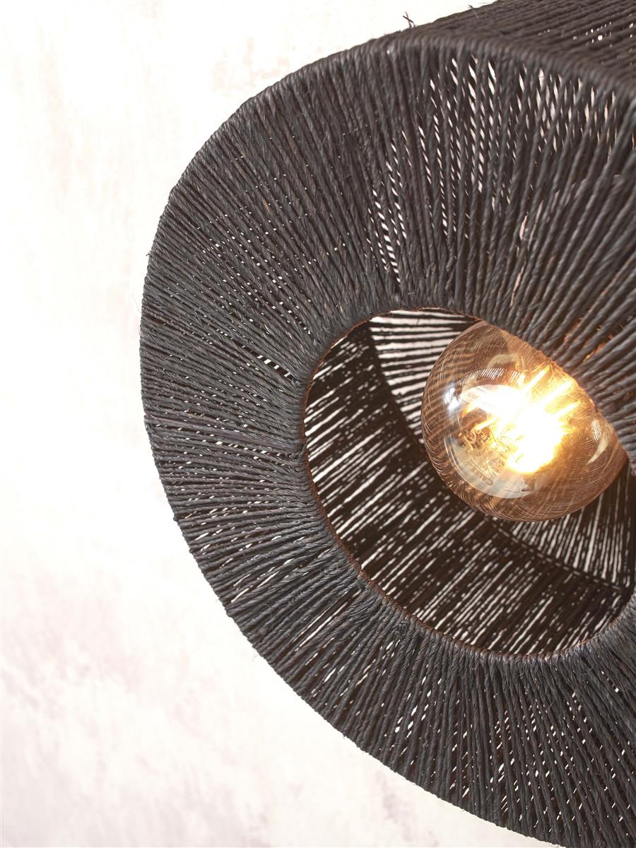 GOOD&MOJO I Deckenleuchte I IGUAZU I Farbe: Schwarz I Schirm: Ø30 x 16