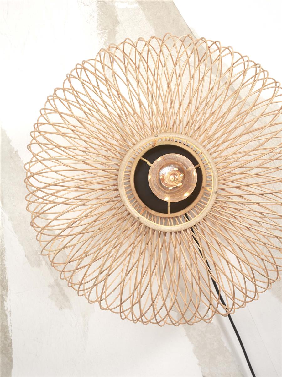 GOOD&MOJO I Wandleuchte I CANGO I Farbe: Natur I Schirm: Ø40 x20