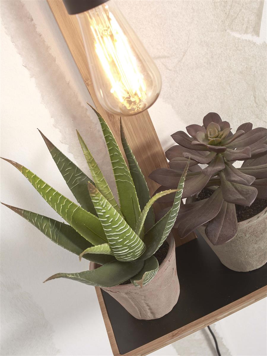 GOOD&MOJO I Wandleuchte I FLORES I Farbe: Natur