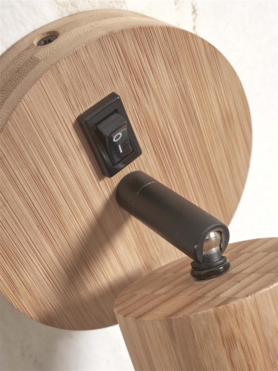 GOOD&MOJO I Wandleuchte I JAVA I Farbe: Natur