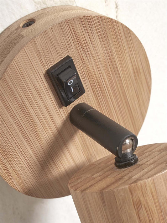 GOOD&MOJO I Wandleuchte I JAVA I Farbe: Natur