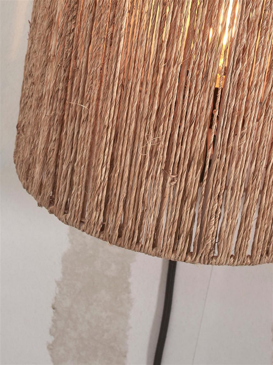 GOOD&MOJO I Wandleuchte I IGUAZU I Farbe: Natur I Schirm: Ø22 x 25