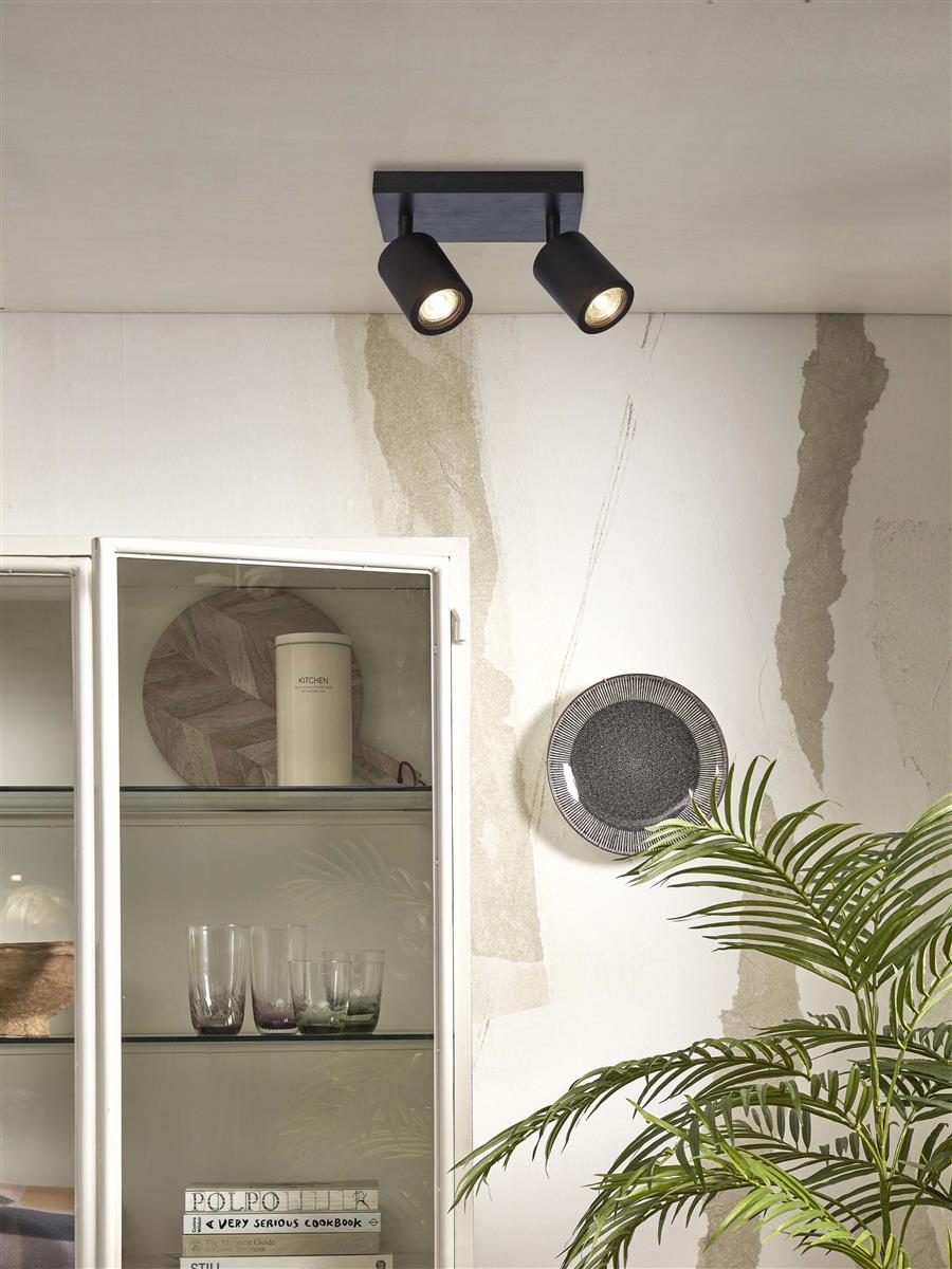 GOOD&MOJO I Deckenleuchte I JAVA I Farbe: Schwarz