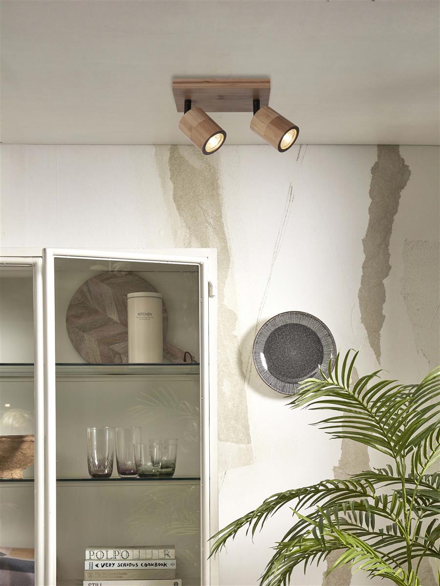 GOOD&MOJO I Deckenleuchte I JAVA I Farbe: Natur