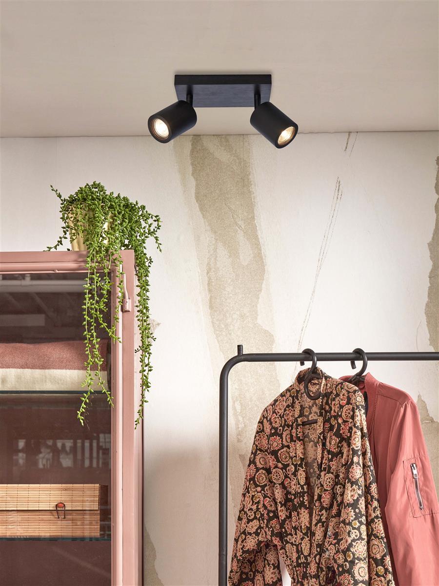 GOOD&MOJO I Deckenleuchte I JAVA I Farbe: Schwarz