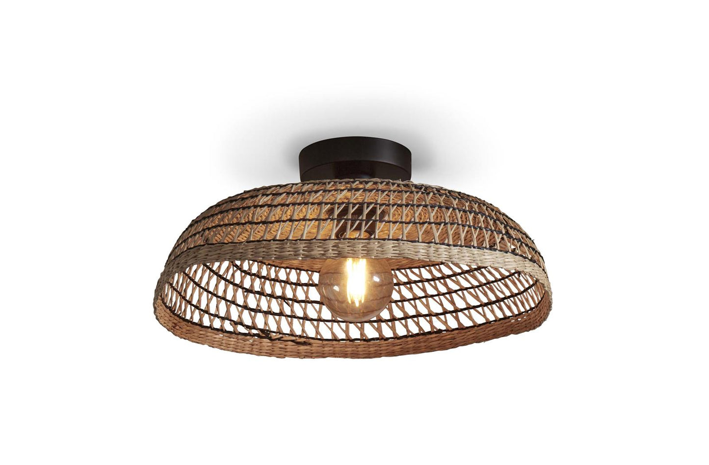 GOOD&MOJO I Deckenleuchte I PANTANAL I Farbe: Schwarz I Schirm: Ø45 x 9