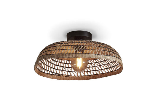 GOOD&MOJO I Deckenleuchte I PANTANAL I Farbe: Schwarz I Schirm: Ø45 x 9