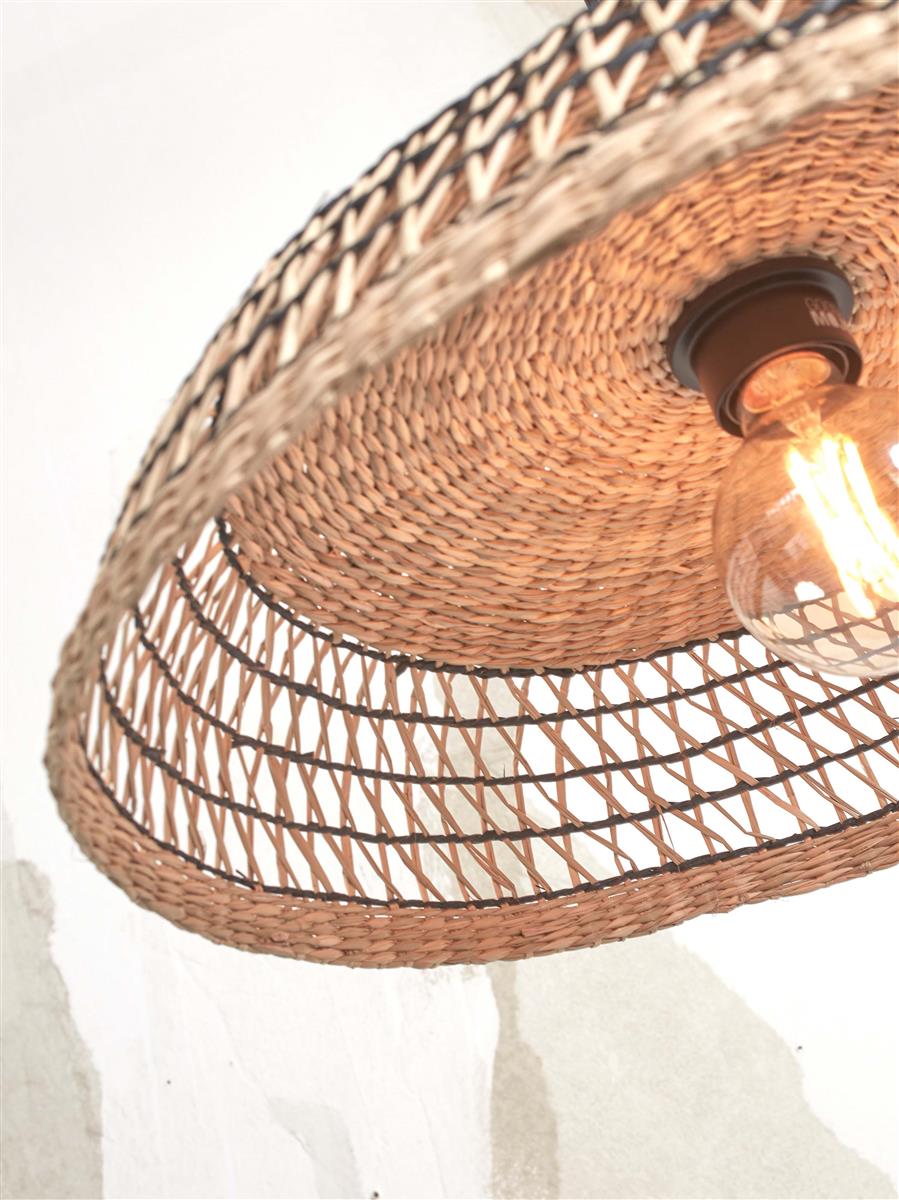 GOOD&MOJO I Deckenleuchte I PANTANAL I Farbe: Schwarz I Schirm: Ø45 x 9