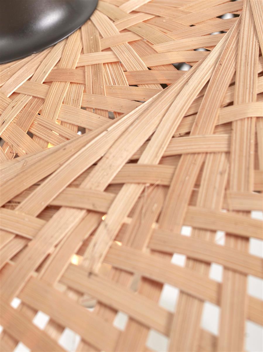 GOOD&MOJO I Deckenleuchte I KALIMANTAN I Farbe: Natur I Schirm: Ø30 x 8