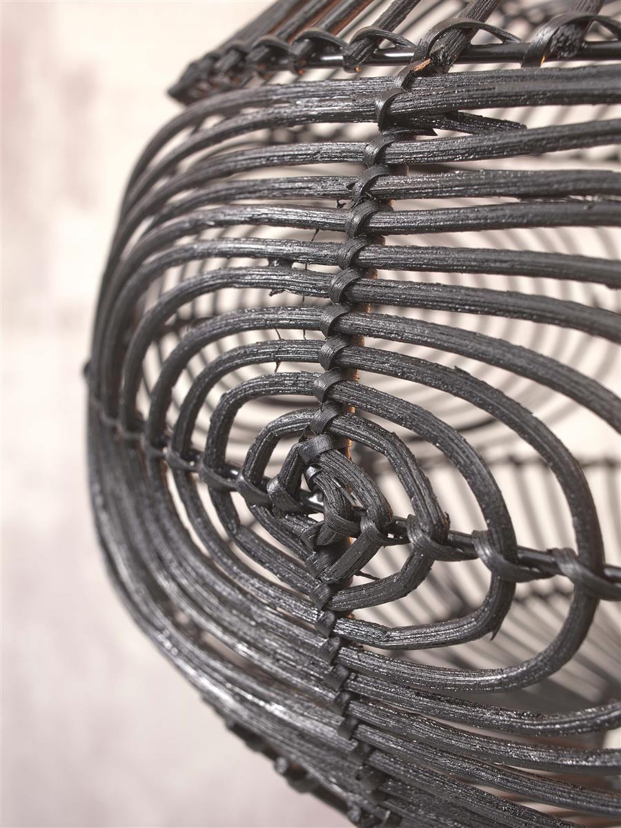 GOOD&MOJO I Stehleuchte I MADEIRA I Farbe: Schwarz I Schirm: Ø48 x 30