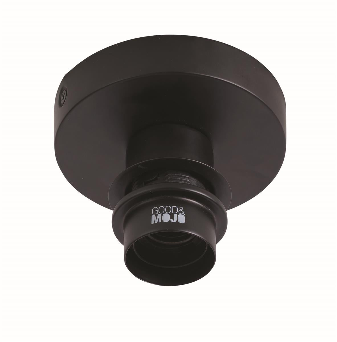 GOOD&MOJO I Deckenleuchte I TANAMI I Farbe: Schwarz I Schirm: Ø25 x 20