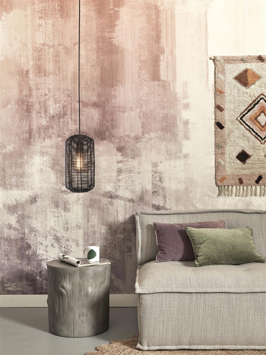 GOOD&MOJO I Hängeleuchte I TANAMI I Farbe: Schwarz I Schirm: Ø18 x 25, Ø25 x 20, Ø 18 x 35