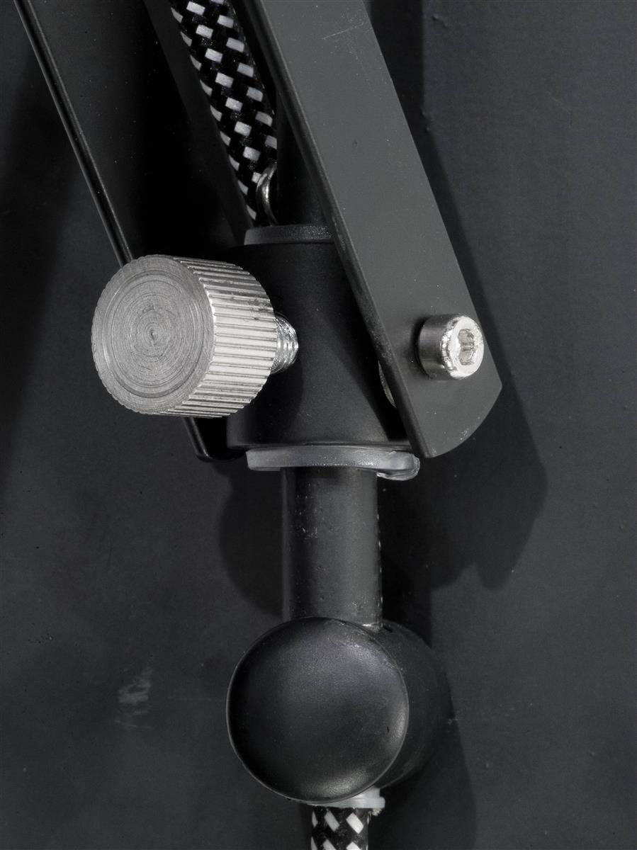 it's about RoMi I Wandleuchte I BELFAST I Farbe: Schwarz I Schirm: Ø25 x 26