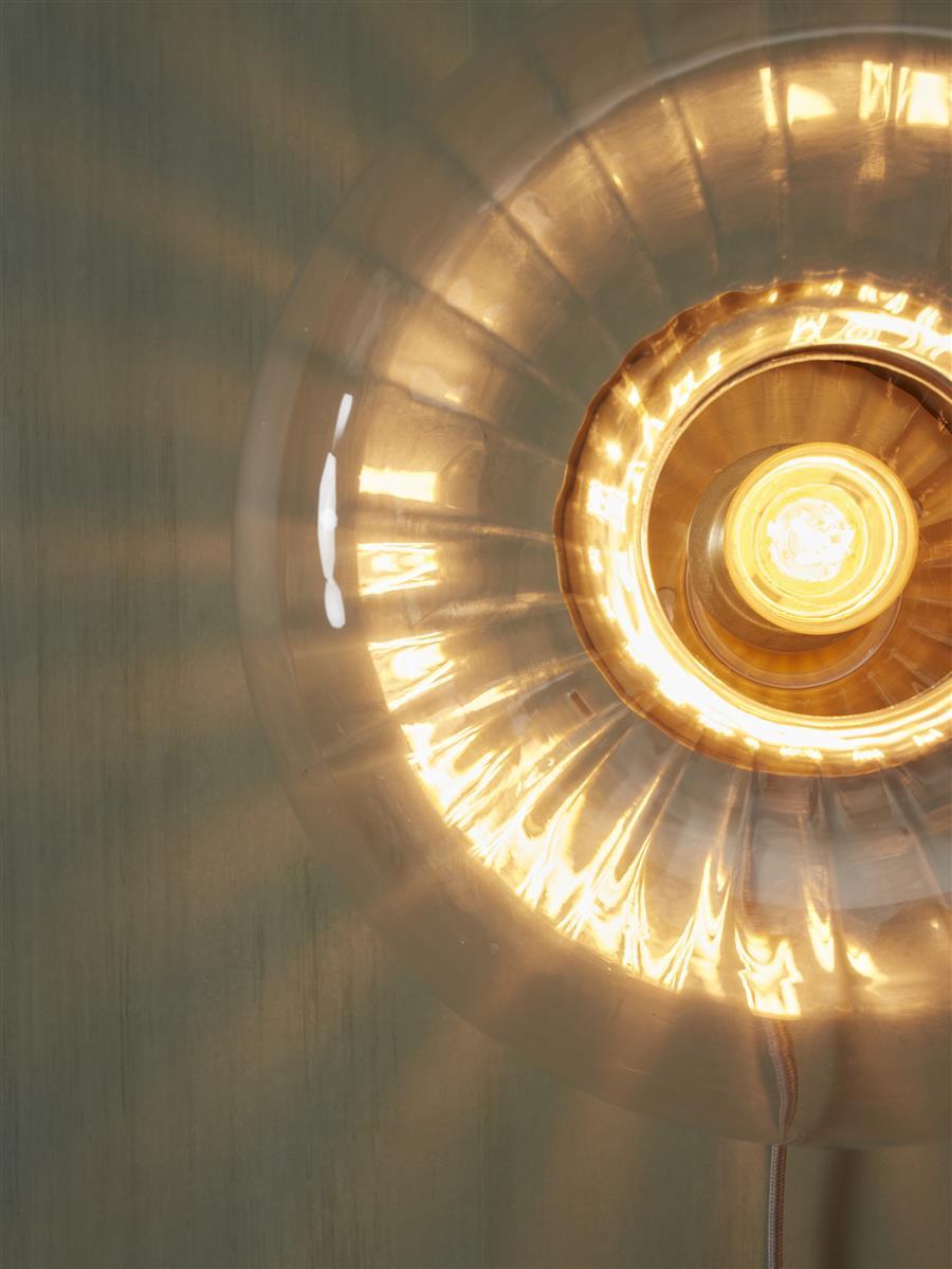 it's about RoMi I Wandleuchte I BRUSSELS I Farbe: Gold I Schirm: Ø27 x 14