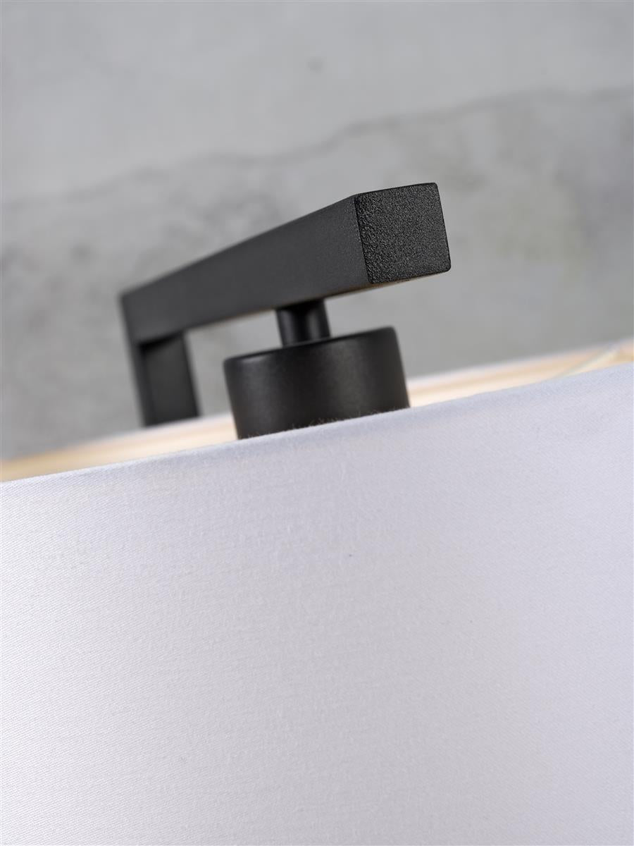 it's about RoMi I Tischleuchte I BOSTON I Farbe: Schwarz I Schirm: Ø18 x 15