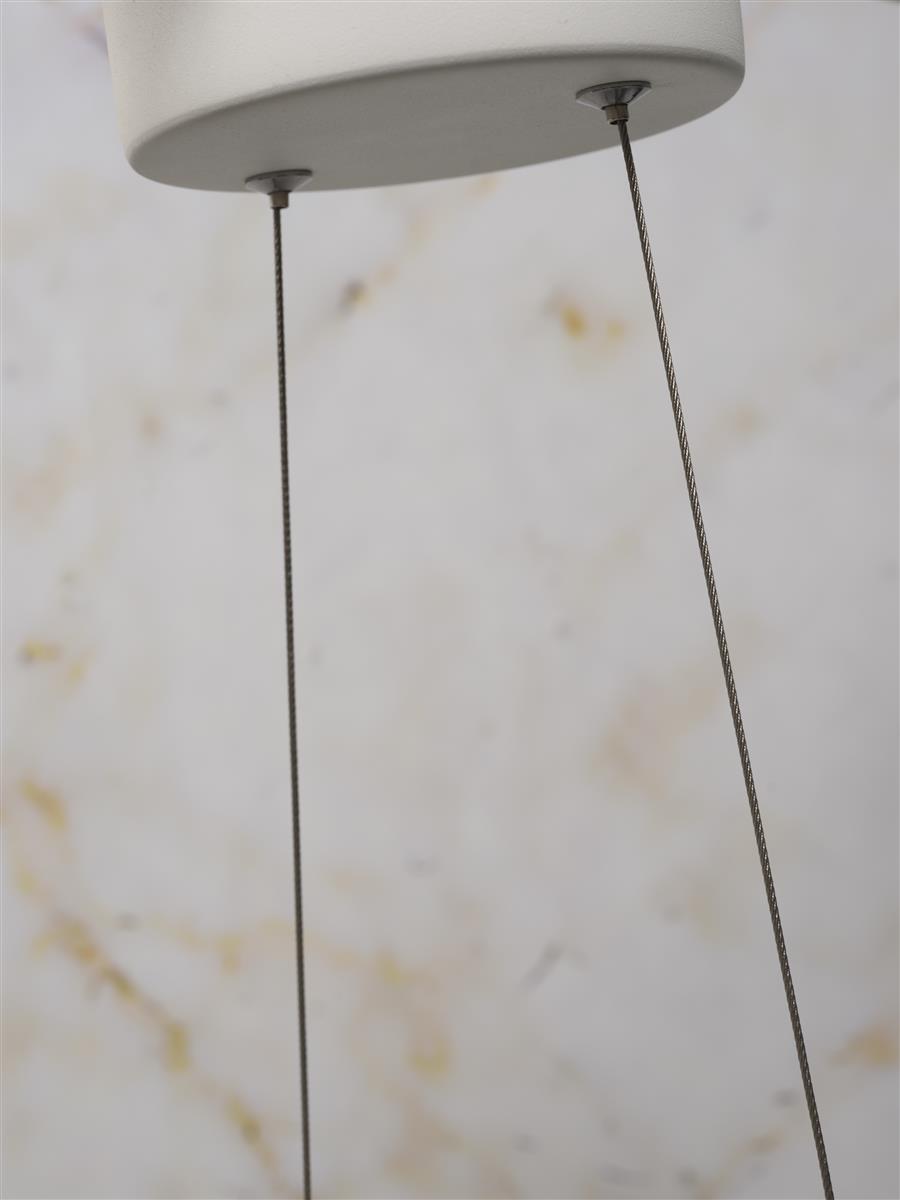 it's about RoMi I Hängeleuchte I BIARRITZ I Farbe: Weiß I Schirm: Ø12 x 16