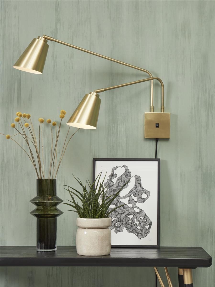 it's about RoMi I Wandleuchte I BREMEN I Farbe: Gold I Schirm: Ø14 x 17