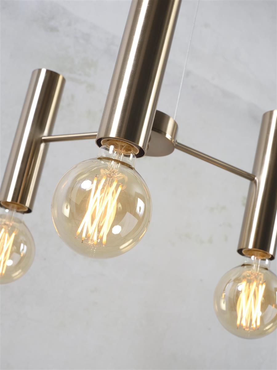 it's about RoMi I Hängeleuchte I CANNES I Farbe: Gold I Schirm: Ø5 x 20