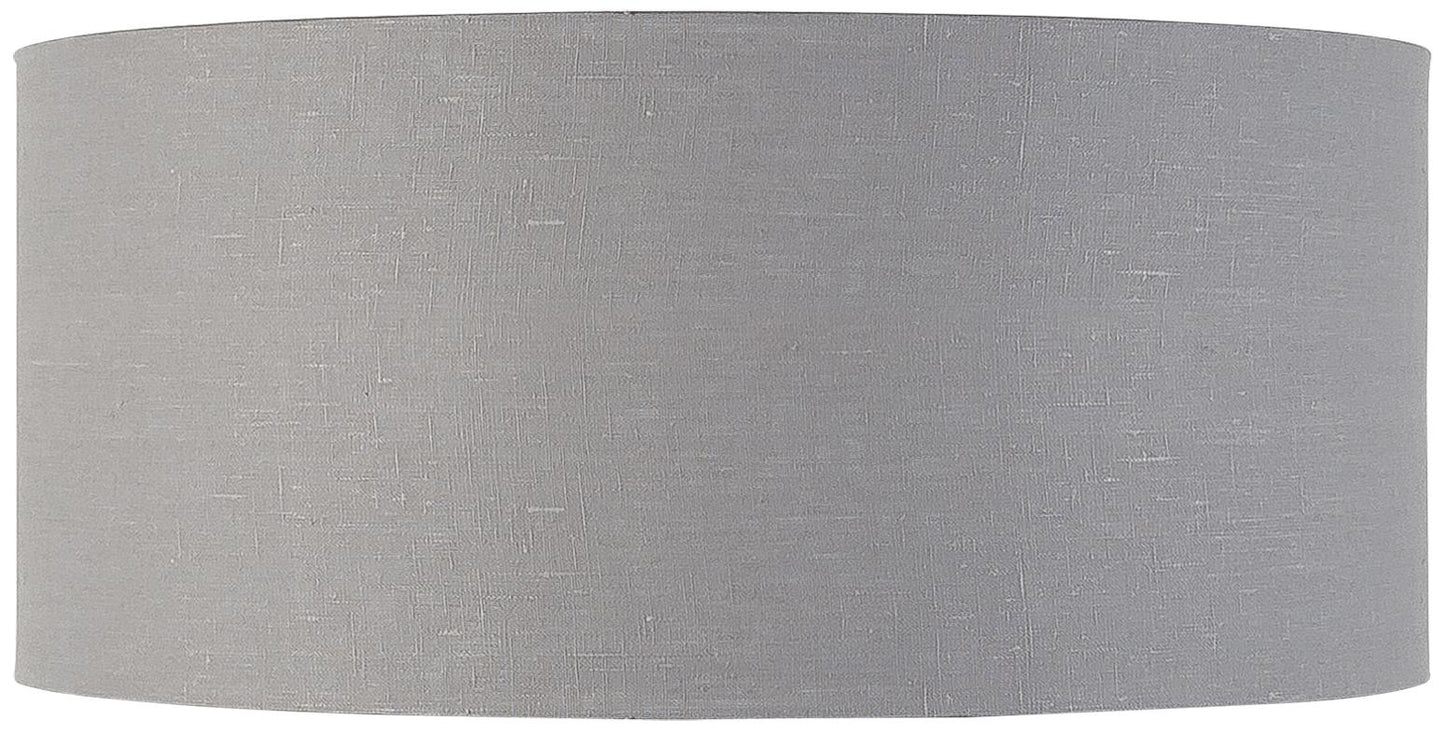 Good&Mojo I Stehleuchte I EVEREST I Farbe: Lichtgrau I Schirm: Ø60 x 30