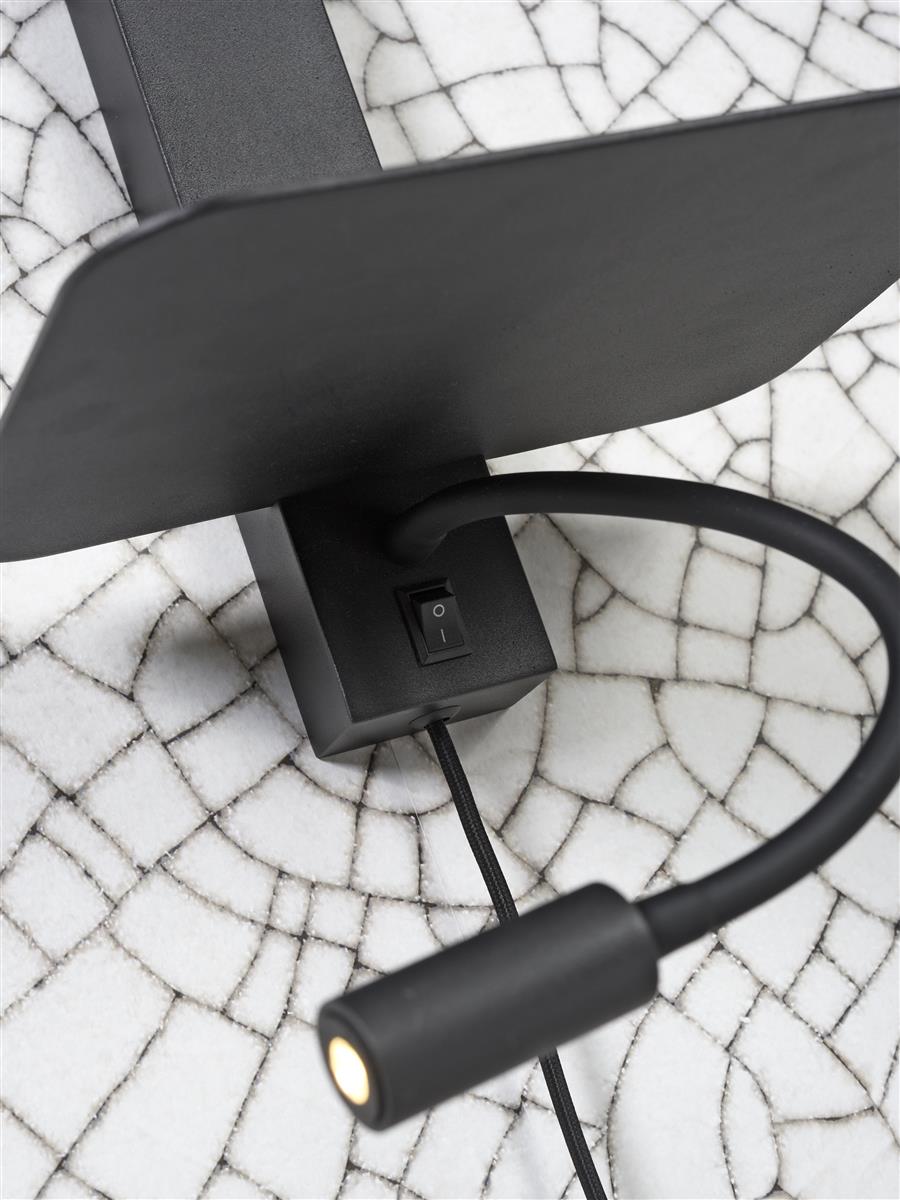 it's about RoMi I Wandleuchte I FLORENCE I Farbe: Schwarz