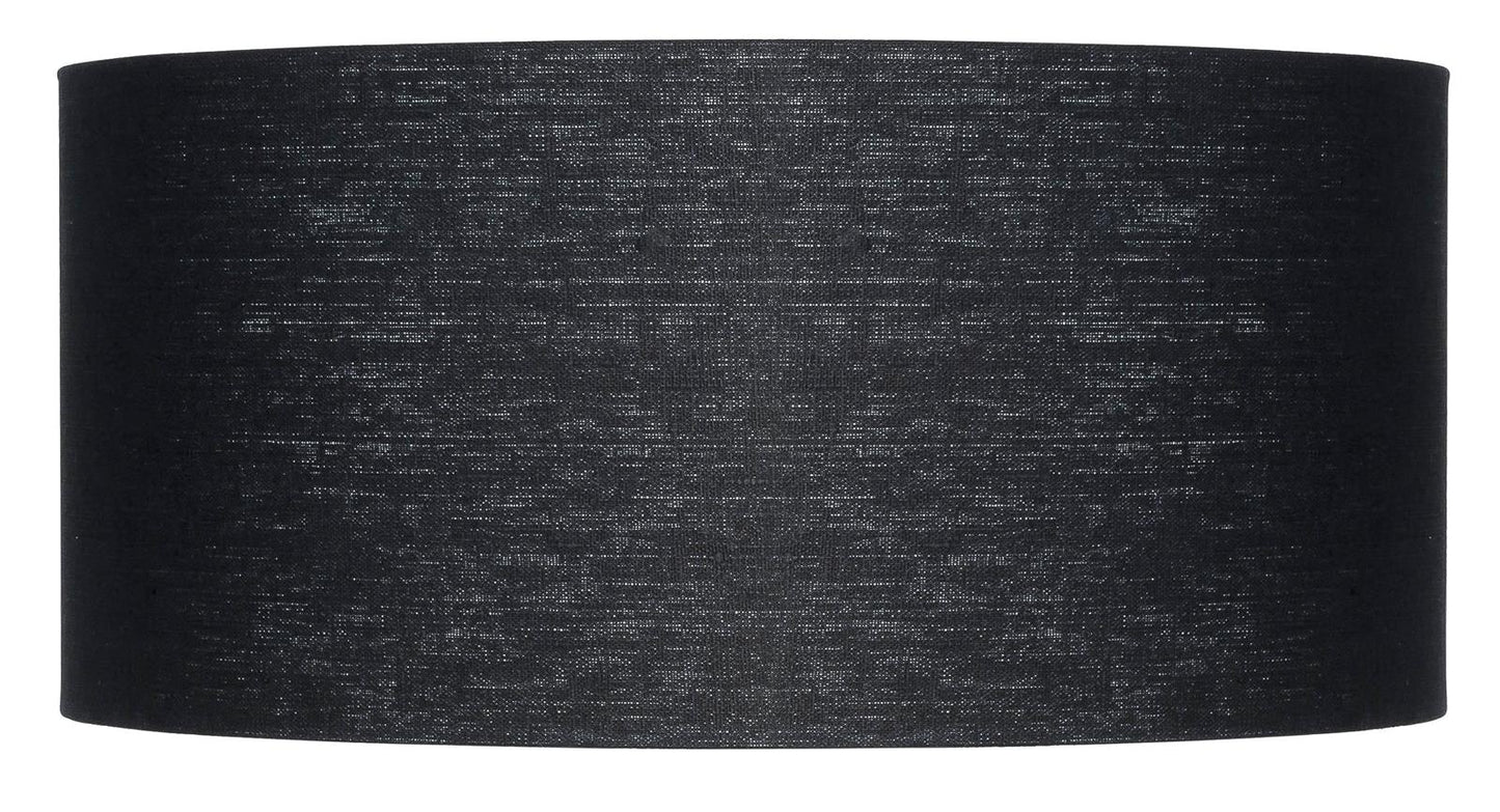 Good&Mojo I Stehleuchte I HIMALAYA I Farbe: Schwarz I Schirm: Ø47 x 23