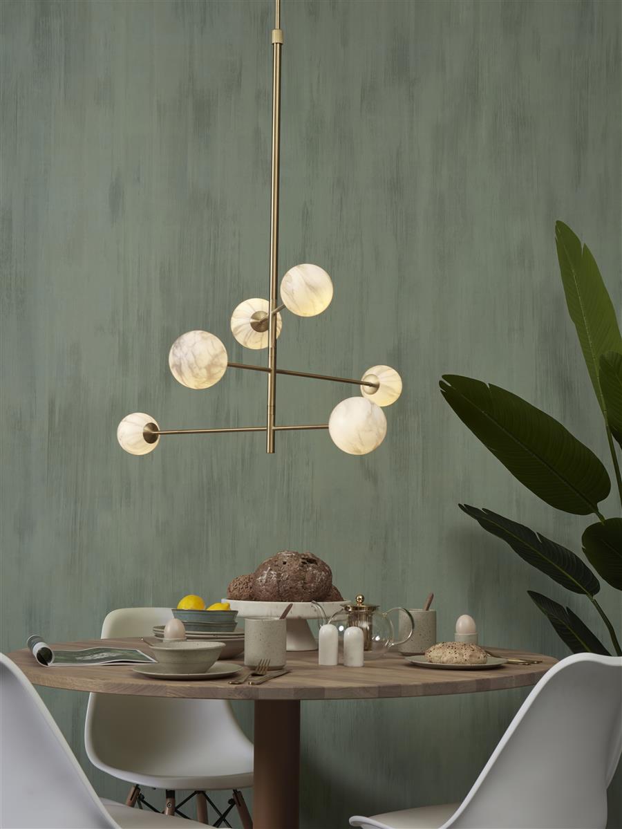 it's about RoMi I Hängeleuchte I CARRARA I Farbe: Gold/getöntes Glas I Schirm: Ø10, Ø13