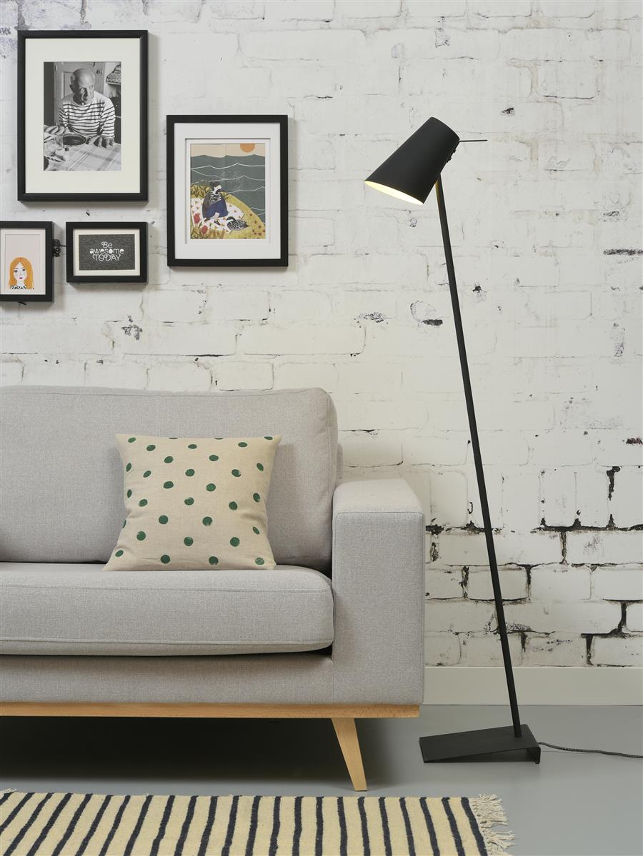 it's about RoMi I Stehleuchte I CARDIFF I Farbe: Schwarz I Schirm: Ø15 x 20