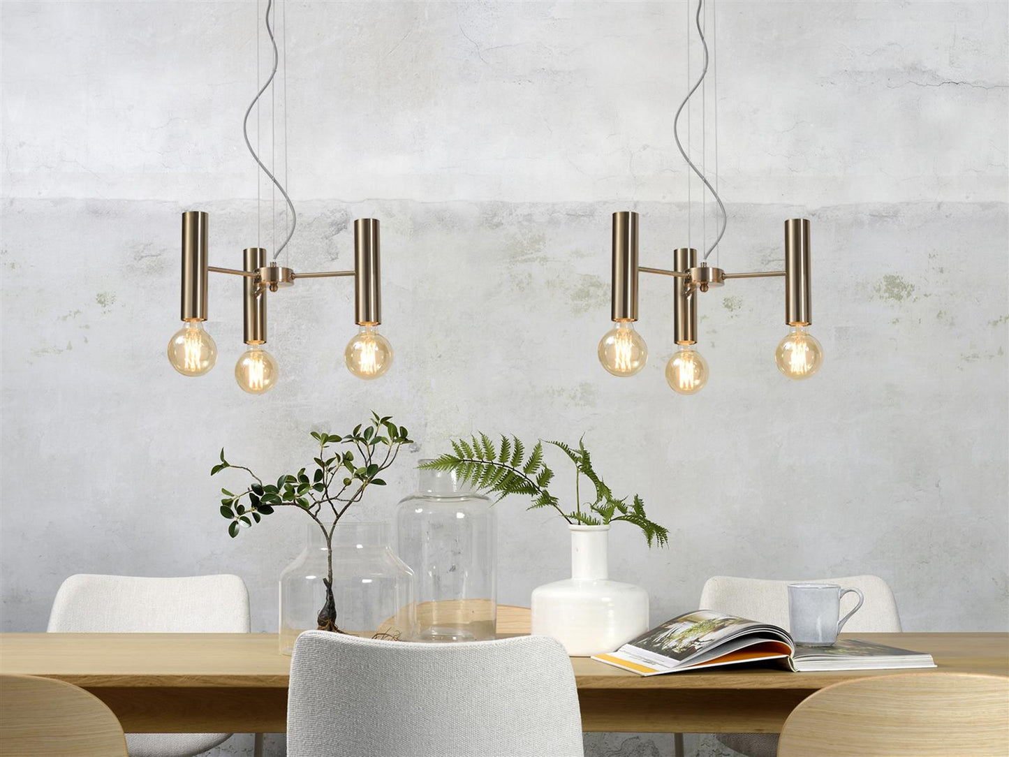 it's about RoMi I Hängeleuchte I CANNES I Farbe: Gold I Schirm: Ø5 x 20