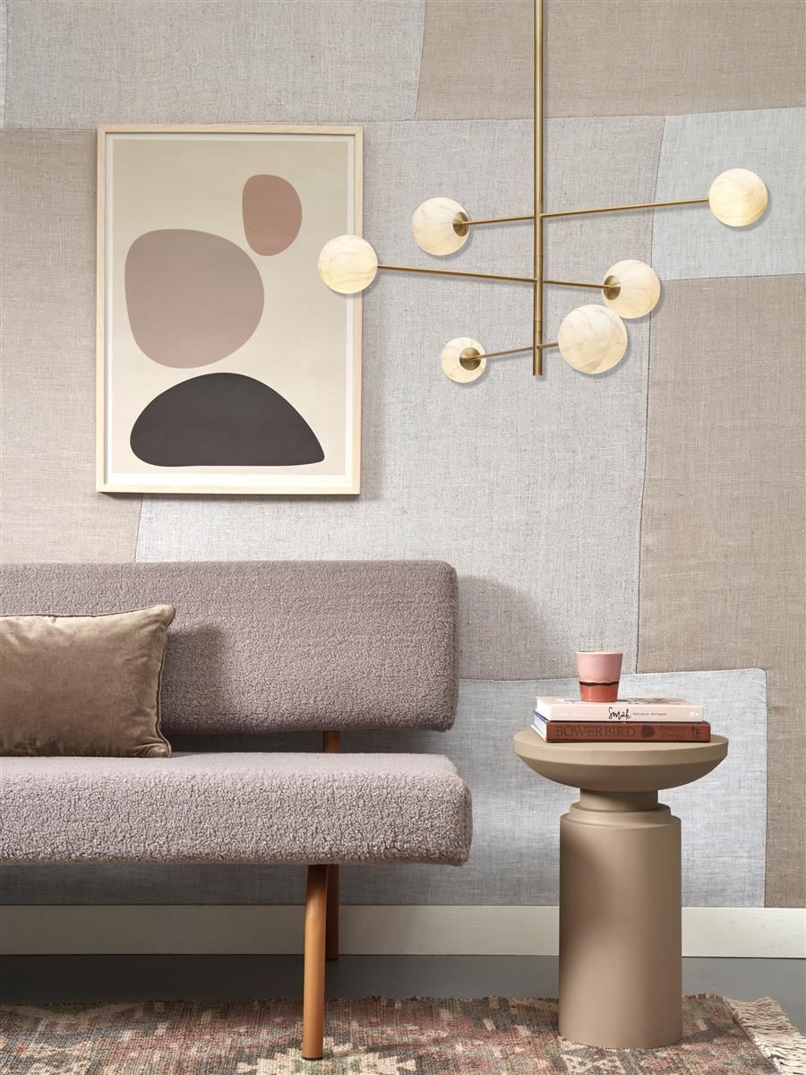 it's about RoMi I Hängeleuchte I CARRARA I Farbe: Gold/getöntes Glas I Schirm: Ø10, Ø13