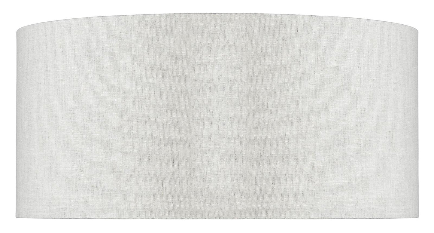 Good&Mojo I Stehleuchte I KILIMANJARO I Farbe: helles Leinen I Schirm: Ø60 x 30