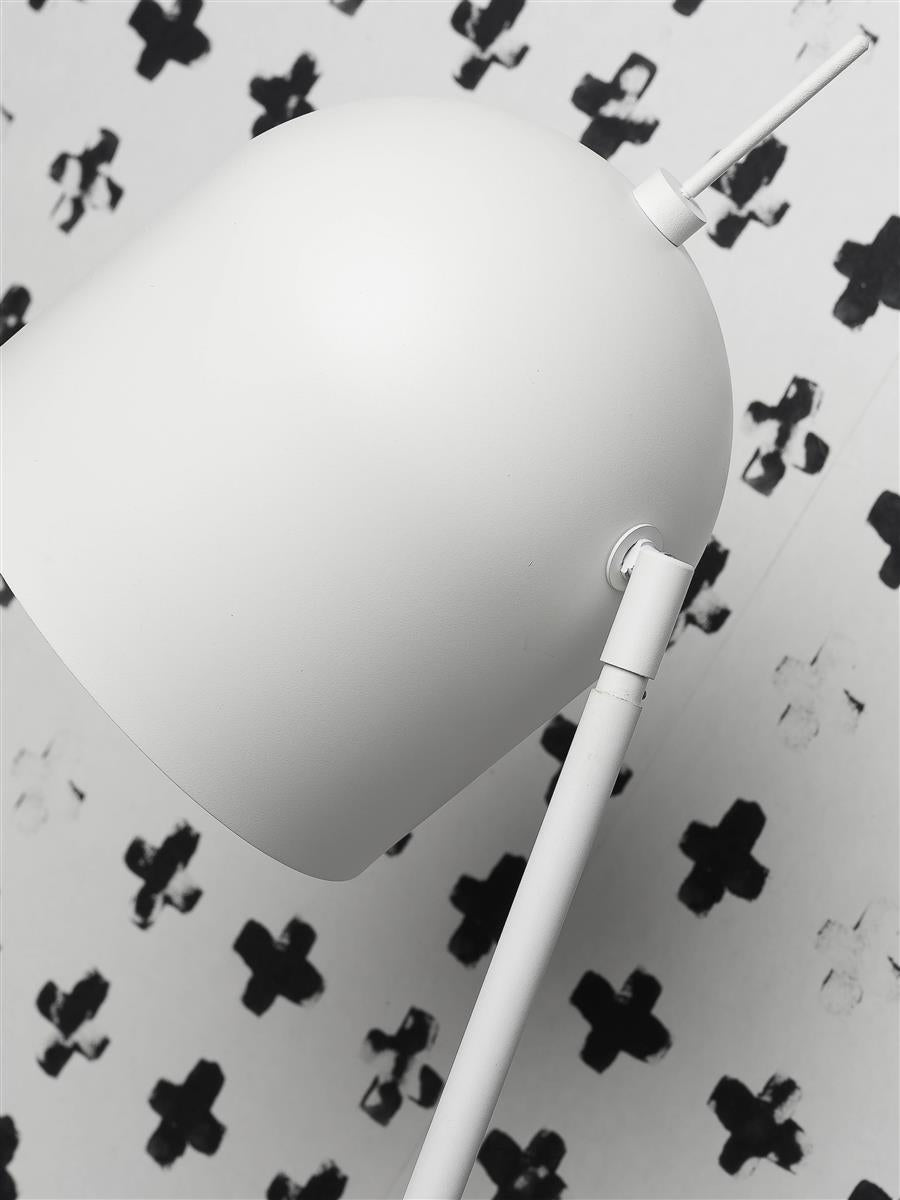 it's about RoMi I Stehleuchte I MADRID I Farbe: Weiß I Schirm: Ø18 x 19