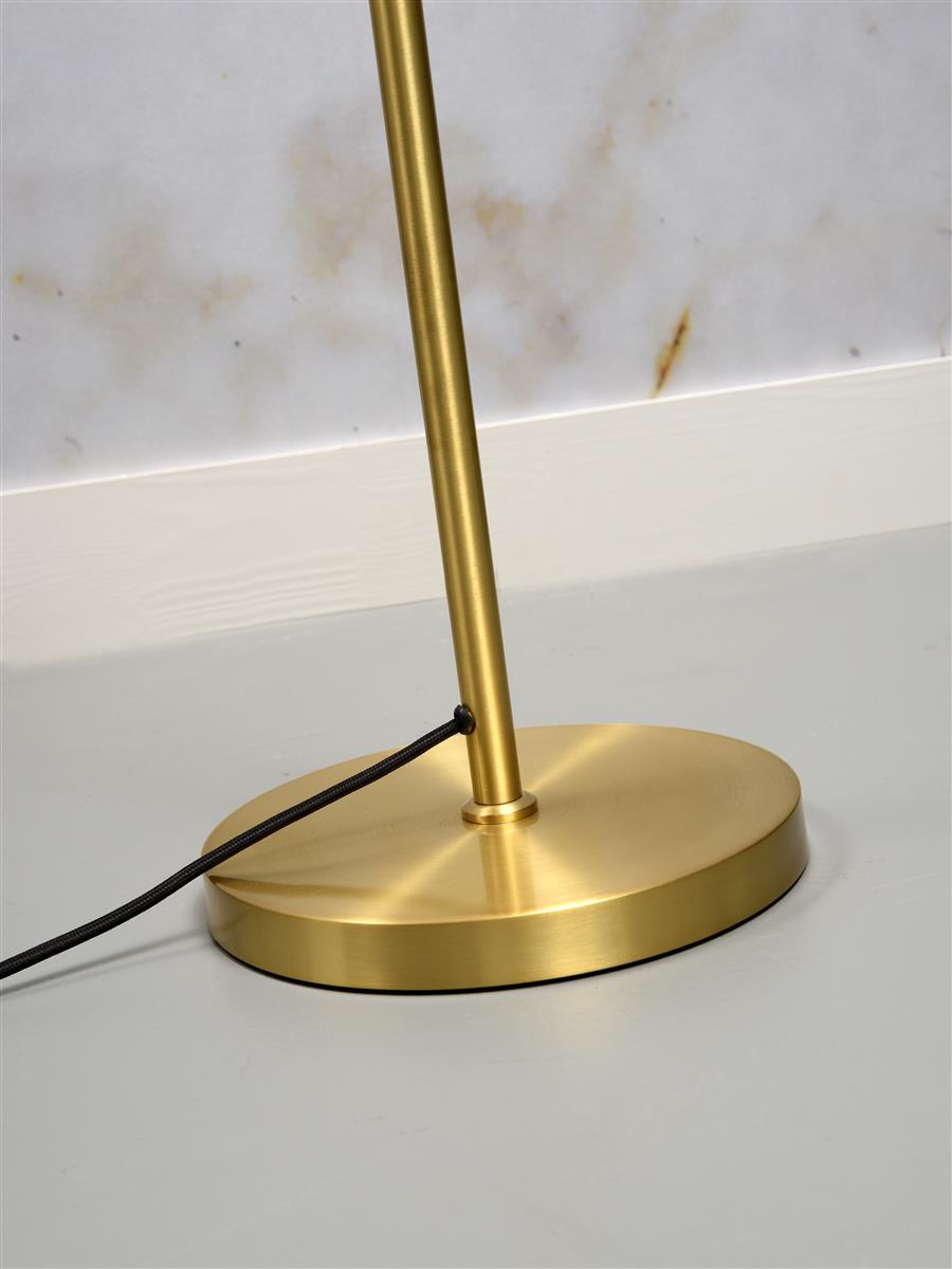 it's about RoMi I Stehleuchte I LYON I Farbe: Gold I Schirm: Ø16 x 17