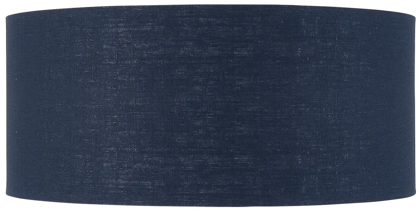 Good&Mojo I Stehleuchte I KILIMANJARO I Farbe: blaues Denim I Schirm: Ø60 x 30