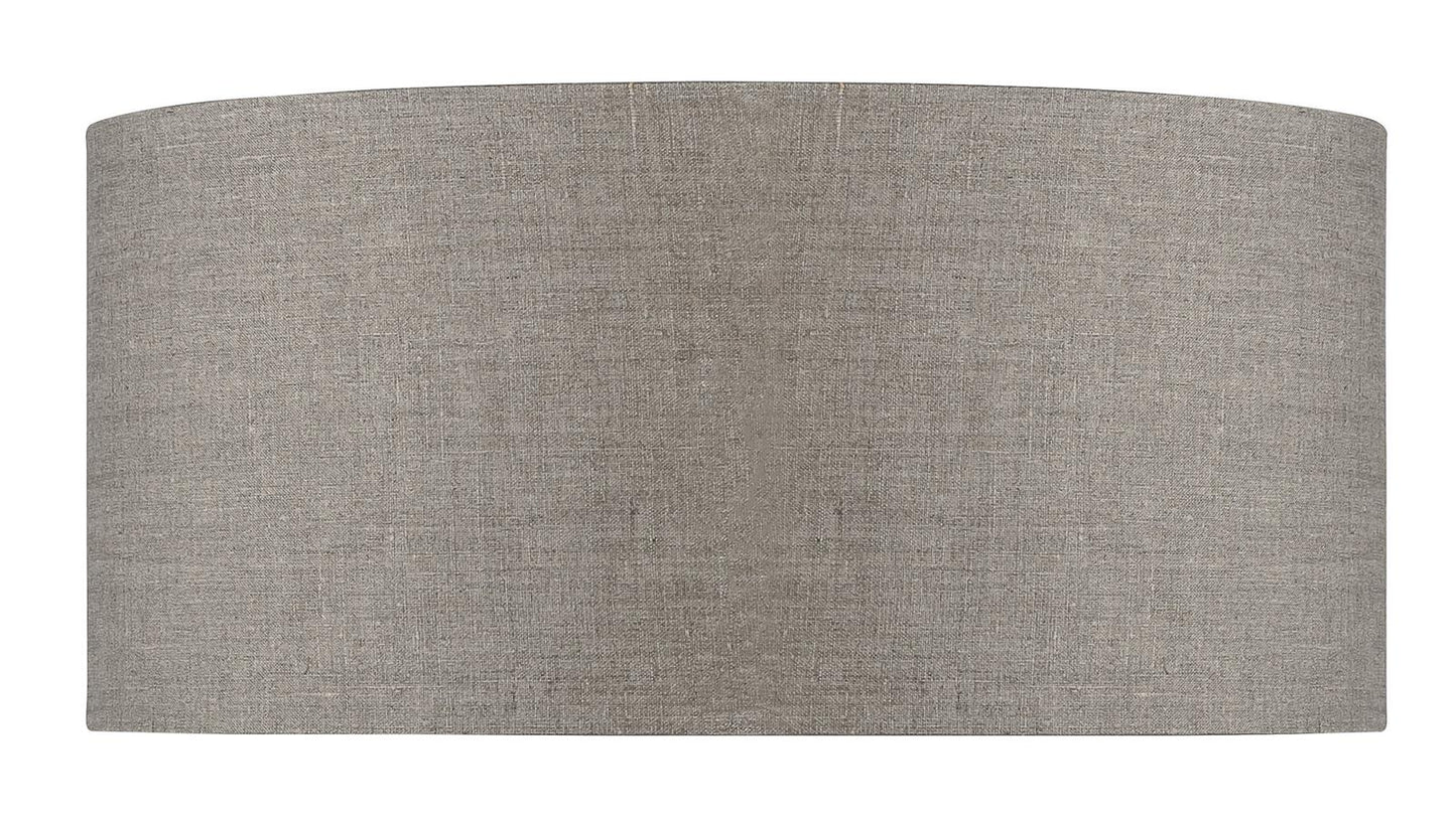 Good&Mojo I Stehleuchte I HIMALAYA I Farbe: dunkles Leinen I Schirm: Ø47 x 23