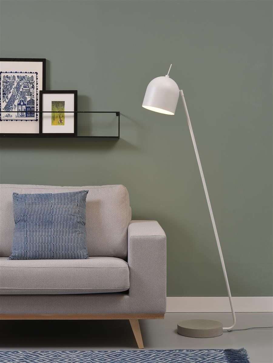 it's about RoMi I Stehleuchte I MADRID I Farbe: Weiß I Schirm: Ø18 x 19