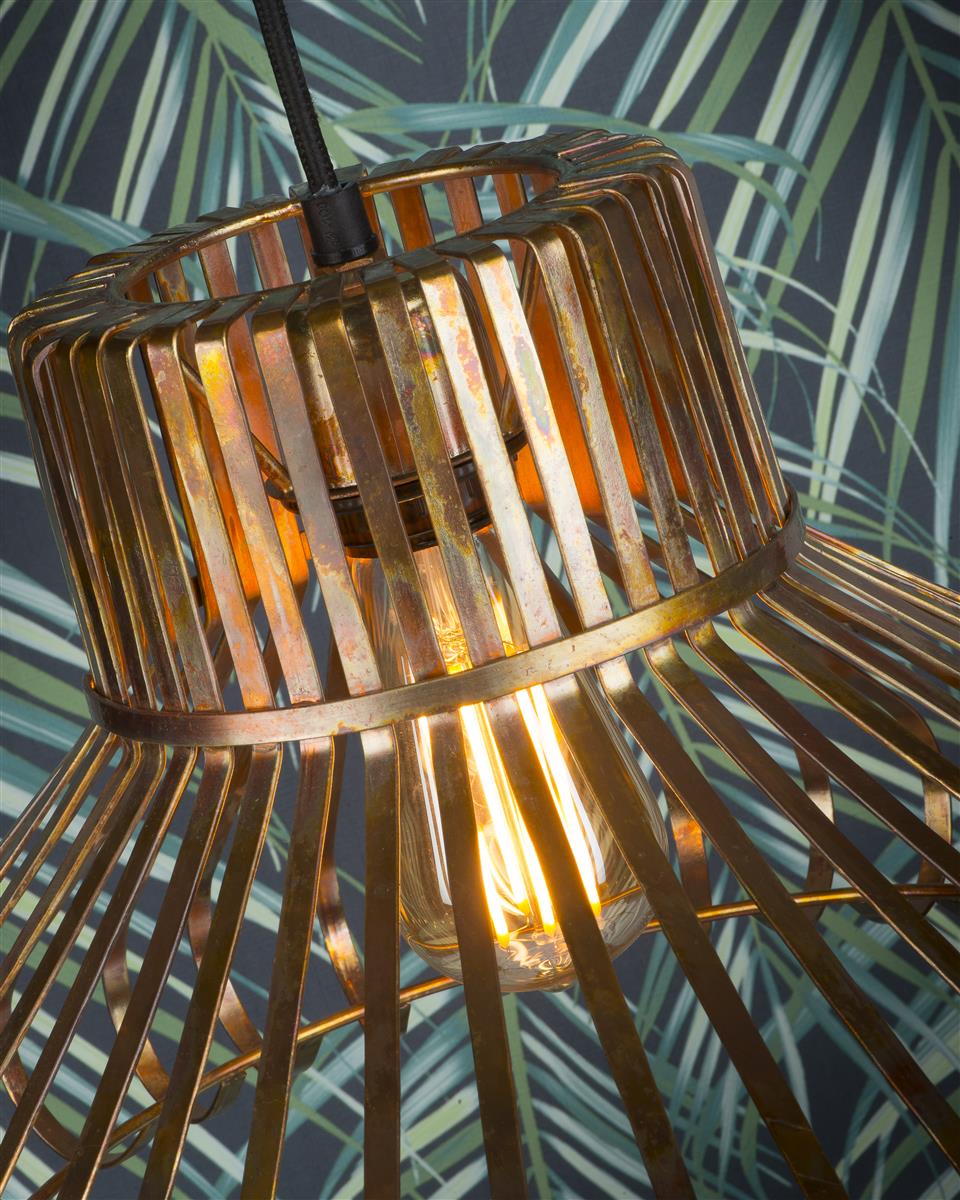 it's about RoMi I Hängeleuchte I MEKNES I Farbe: Kupfer I Schirm: Ø43 x 25