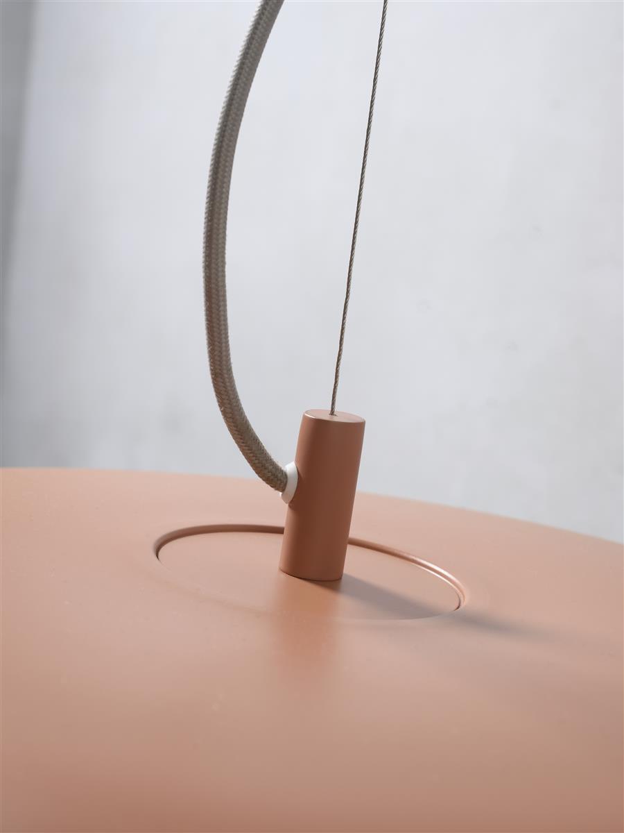 it's about RoMi I Hängeleuchte I MARSEILLE I Farbe: Terracotta I Schirm: Ø48,5 x 17,5