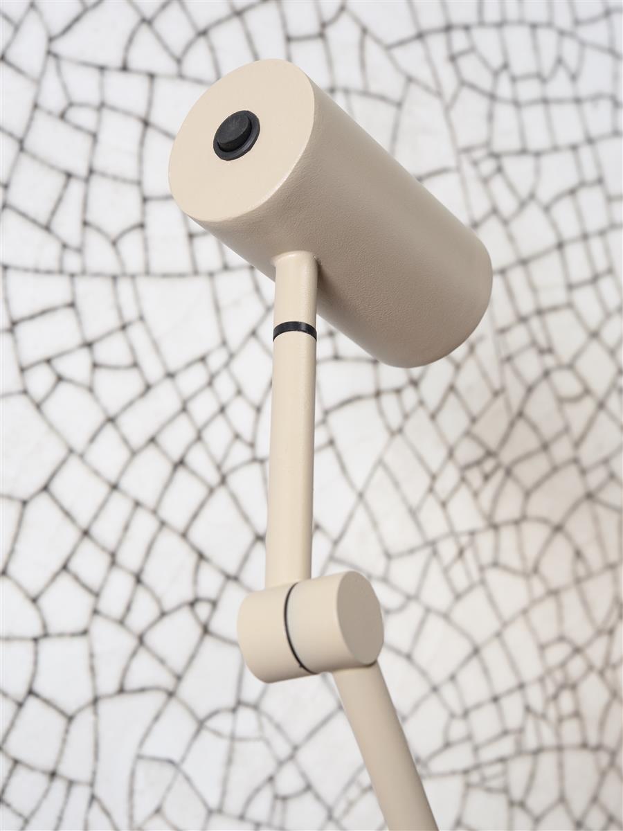 it's about RoMi I Tischleuchte I MONTREUX I Farbe: Sand I Schirm: Ø5,5 x 11