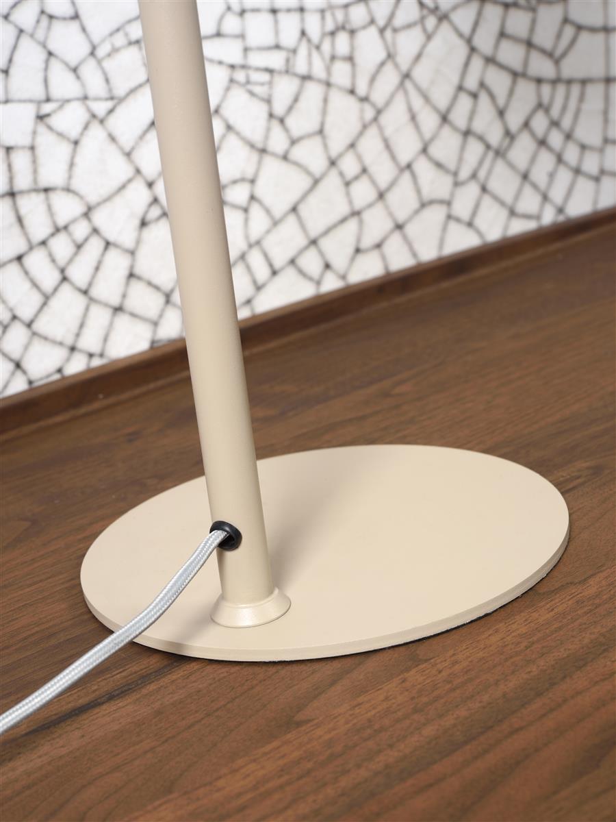 it's about RoMi I Tischleuchte I MARSEILLE I Farbe: Sand I Schirm: Ø12 x 17