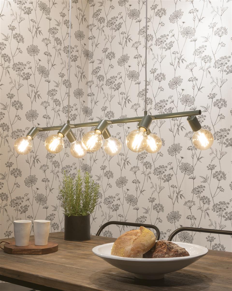 it's about RoMi I Hängeleuchte I MIAMI I Farbe: Graugrün