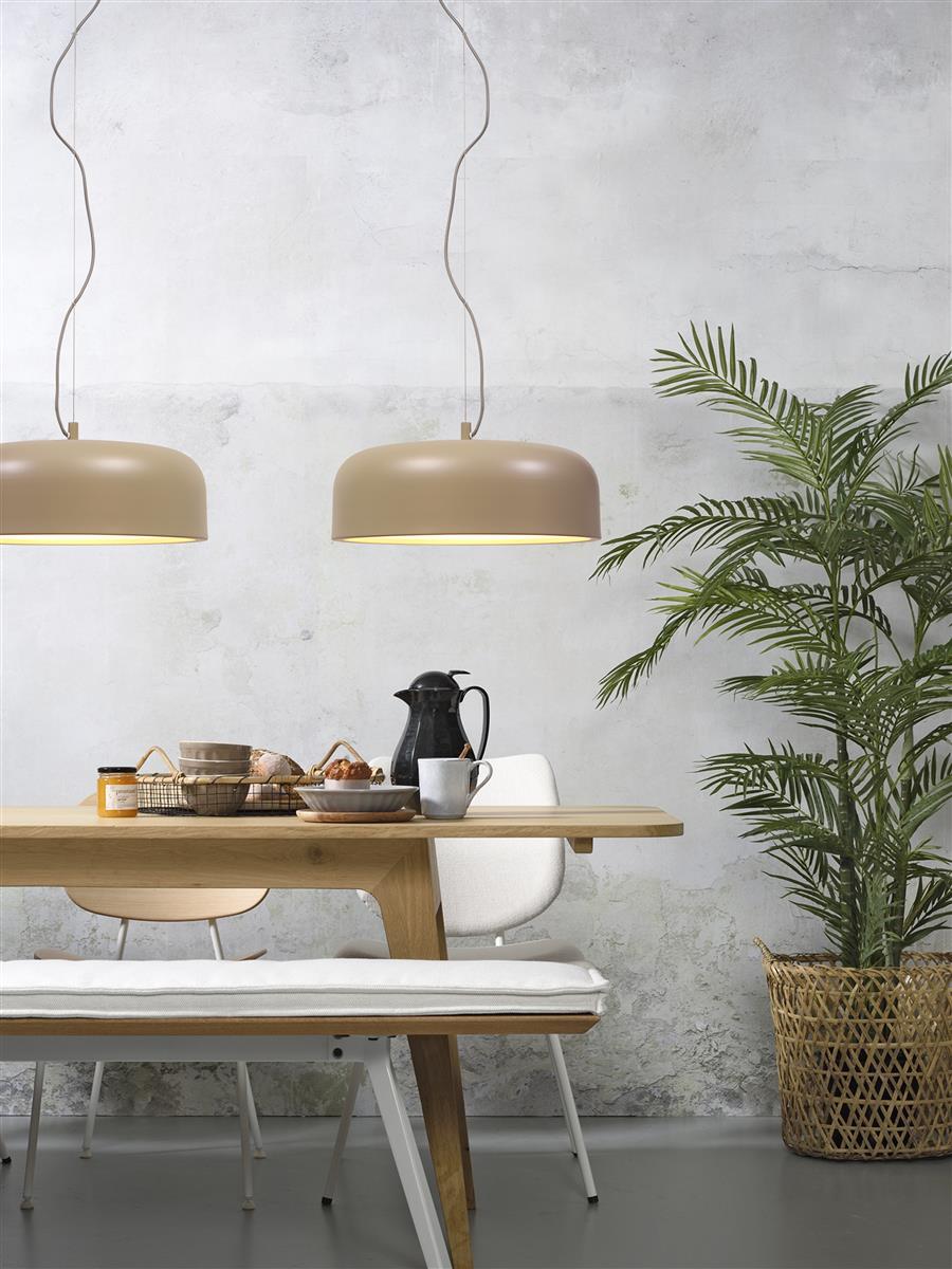 it's about RoMi I Hängeleuchte I MARSEILLE I Farbe: Sand I Schirm: Ø48,5 x 17,5