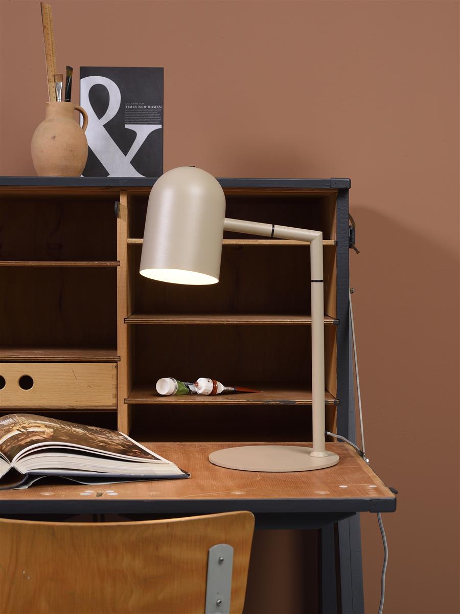 it's about RoMi I Tischleuchte I MARSEILLE I Farbe: Sand I Schirm: Ø12 x 17