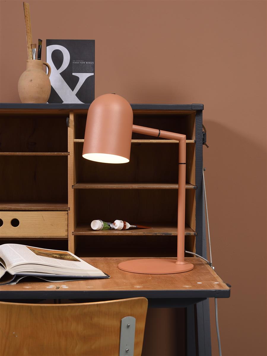 it's about RoMi I Tischleuchte I MARSEILLE I Farbe: Terracotta I Schirm: Ø12 x 17