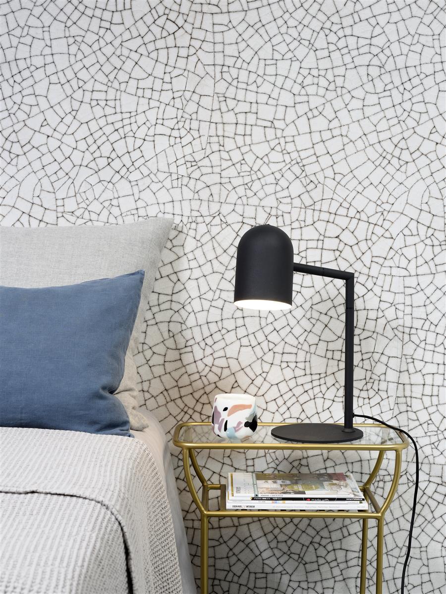 it's about RoMi I Tischleuchte I MARSEILLE I Farbe: Schwarz I Schirm: Ø12 x 17