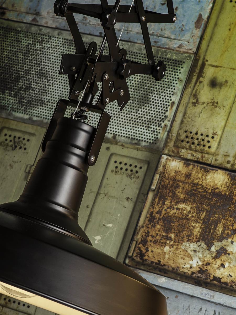 it's about RoMi I Hängeleuchte I VANCOUVER I Farbe: Schwarz I Schirm: Ø50 x 28