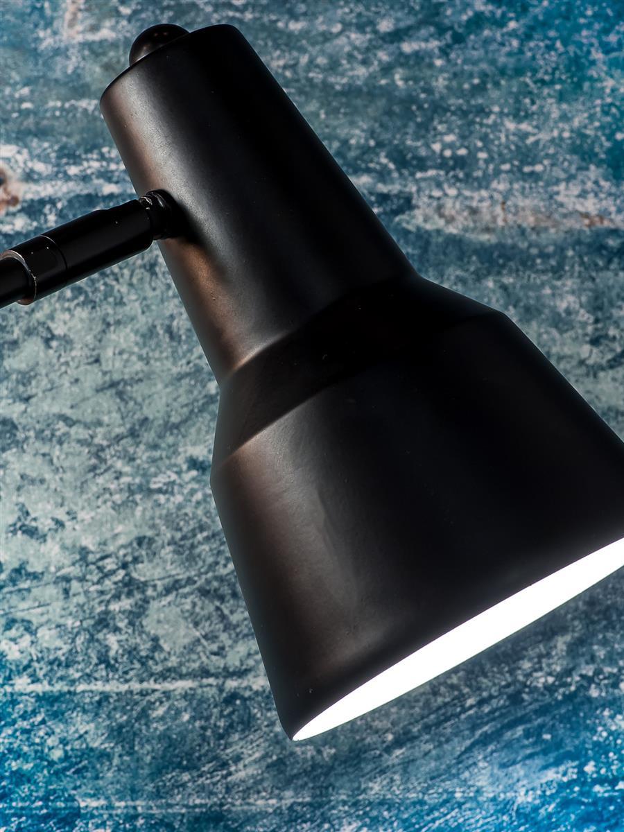 it's about RoMi I Stehleuchte I VALENCIA I Farbe: Schwarz I Schirm: Ø12,5 x 20