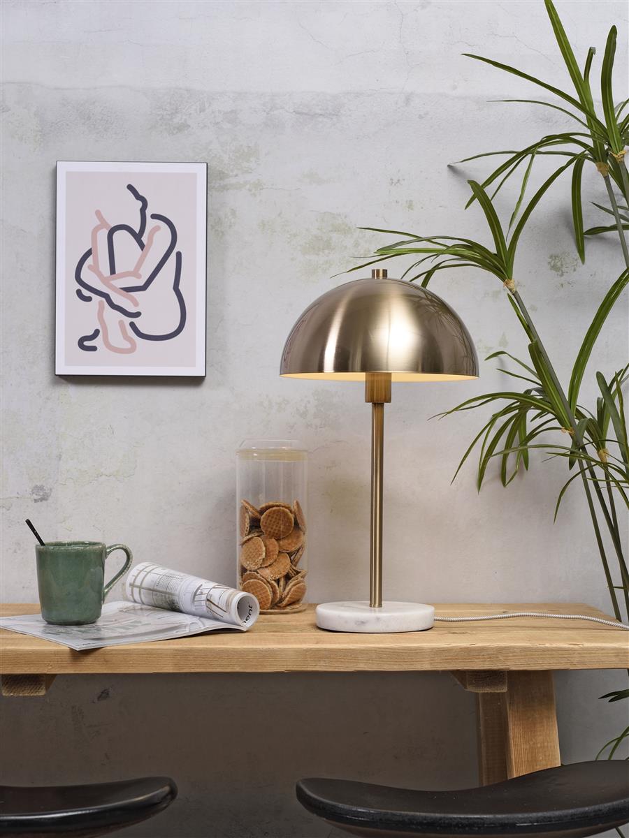 it's about RoMi I Tischleuchte I TOULOUSE I Farbe: Weiß I Schirm: Ø25 x 12,5